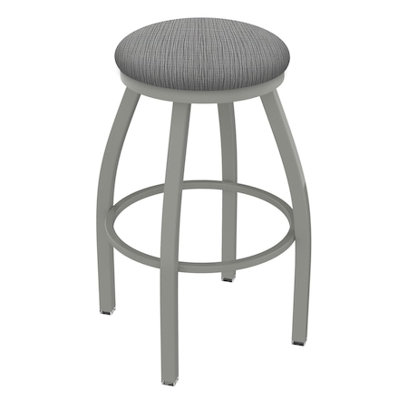 Holland Bar Stool Co 36" Swivel X-Tall Bar Stool, Nickel Finish, Graph Seat 80236AN020